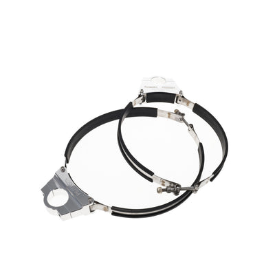 Kit de fixation de réservoir d'huile Fat Boy tube de 1,5 pouce