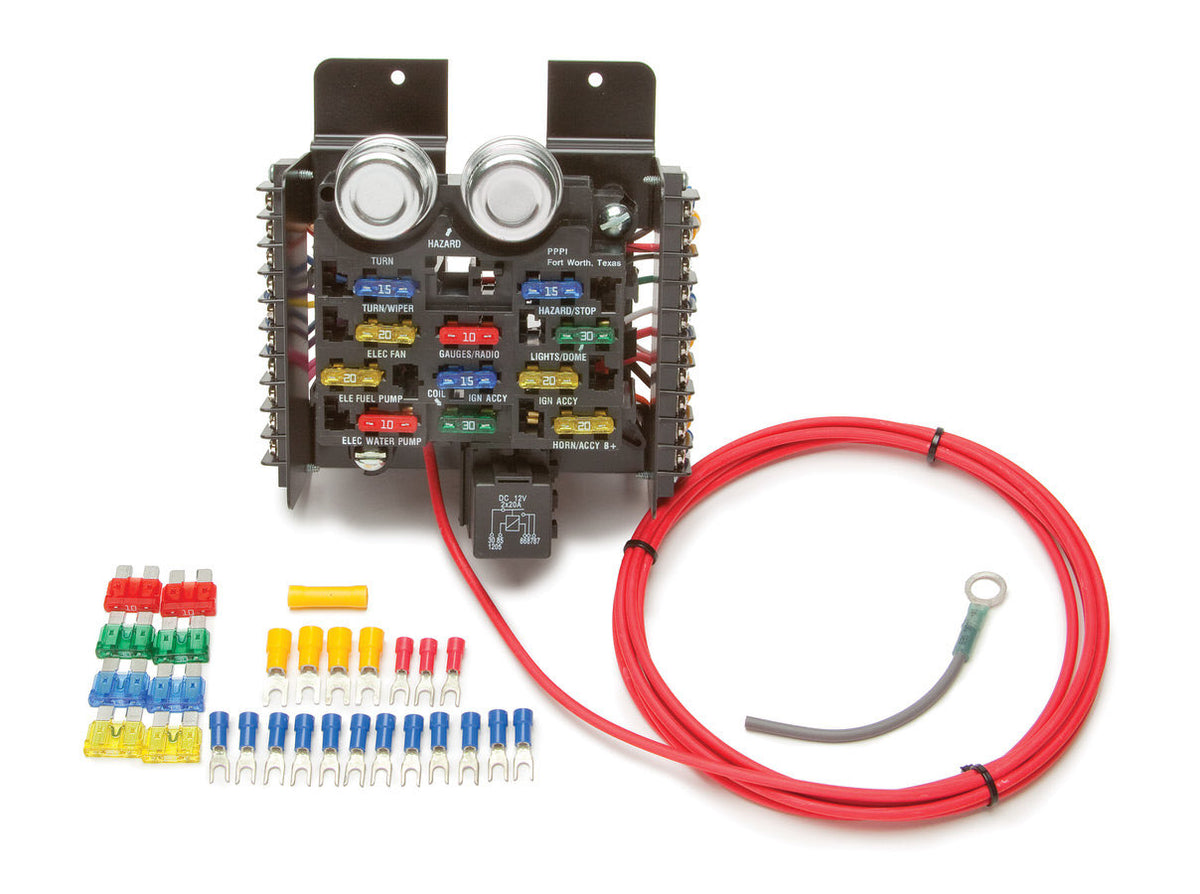 Boîte à fusibles pour voiture de course