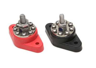 Blocs de distribution 8 points (rouge/noir) 1 ch.