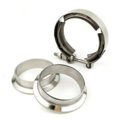 Collier de serrage en V 3 pouces avec bride en acier inoxydable 304