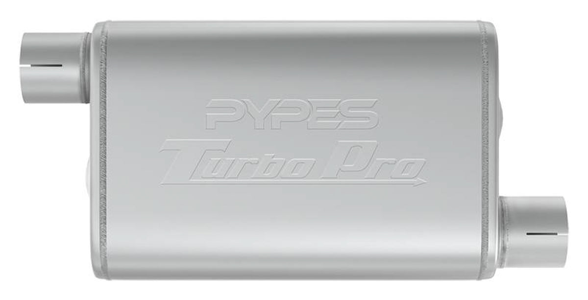 Silencieux Turbo Pro 2.5 po décalage Entrée/Sortie