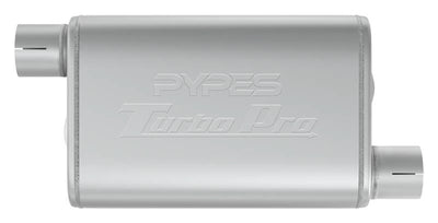 Silencieux Turbo Pro 2.5 po décalage Entrée/Sortie