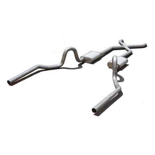 Système d'échappement 2.5 po avec X-Pipe pour A-Body 64-72