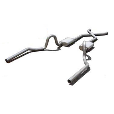 Système d'échappement 2.5 po avec X-Pipe pour A-Body 64-72