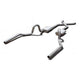 Système d'échappement 2.5 po avec X-Pipe pour A-Body 64-72