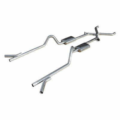 55-57 Chevy 2.5 Exhaust w/X-Pipe