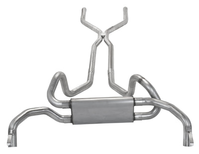 Échappement arrière de traverse "crossflow" pour F-Body 67-74