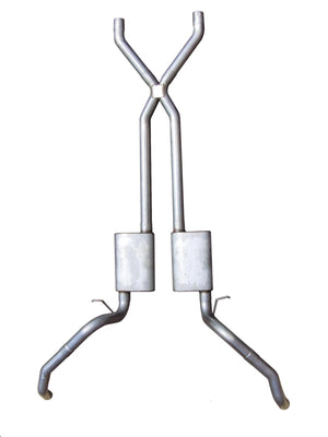 Échappement arrière pour traverse F-Body 67-69