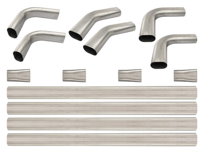 Kit de construction tubes ovales 3 po
