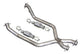 79-95 Mustang 5.0L X-Pipe