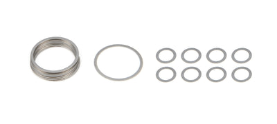 Kit de cales annulaires 1,300 po OD X 0,020 po, paquet de 8