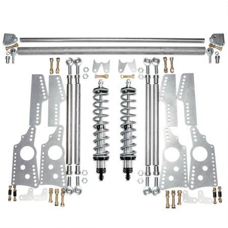 Kit 4 bras réglables Amortisseur double réglage Ressorts 110 lb