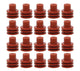 Red Weatherpack Seals 20 pack