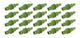 Bouchon vert Weatherpack pour cavité, paquet de 20