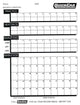 Feuillets d'organisation du temps 50 feuillets