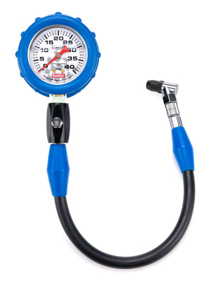 Manomètre de Pression de Pneu 40 PSI à Bain d'Huile