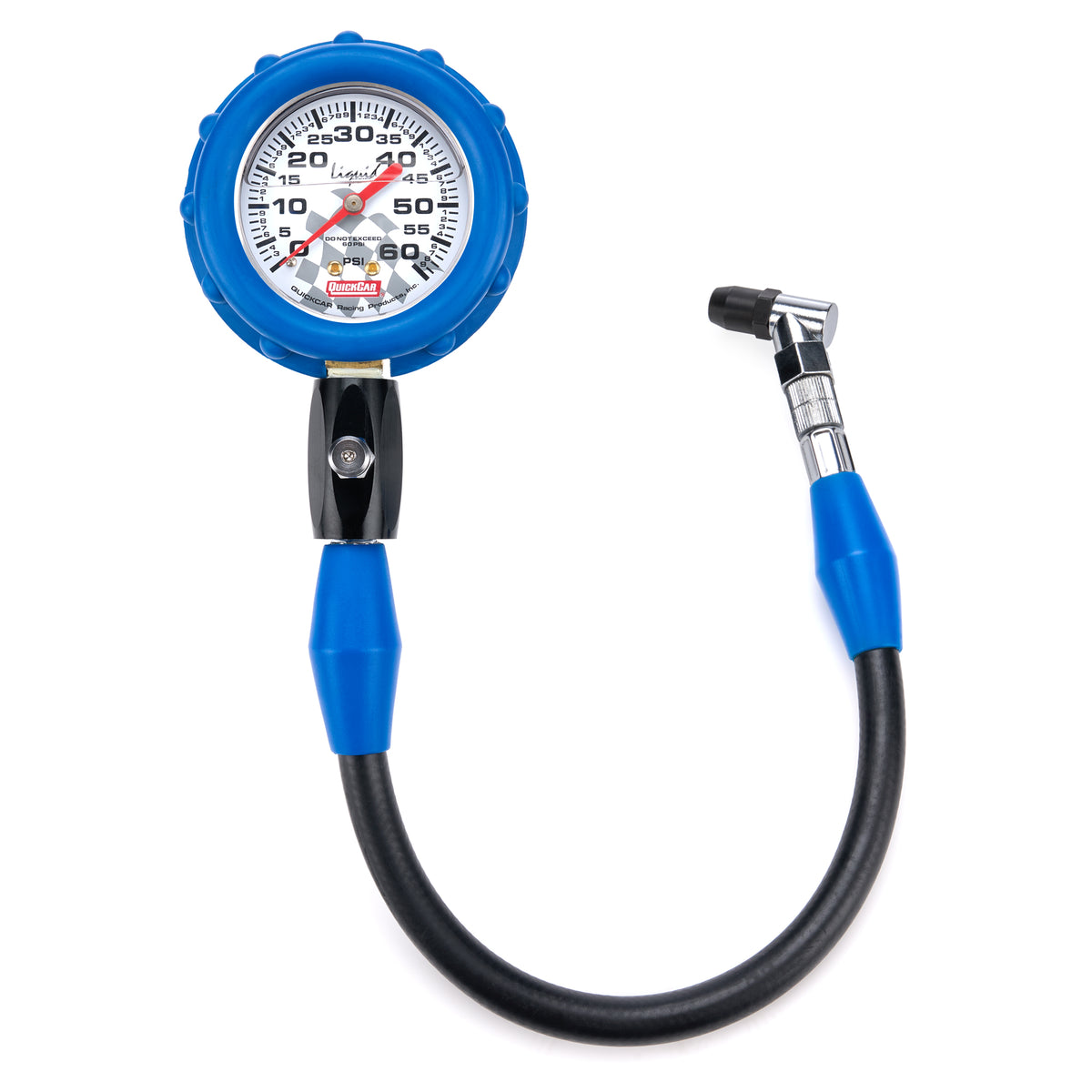 Manomètre pour pneus 60 PSI, à bain d'huile