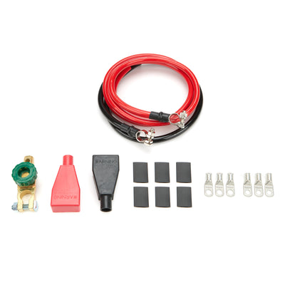 Kit de câble de batterie 2 Ga. 1,8 m rouge et 0,9 m noir