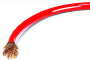 Câble d'alimentation 4 AWG rouge, rouleau de 38,1 m