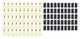 Anneau cosse 1/4po 18-22 Ga avec gaine thermorétractable paquet de 50
