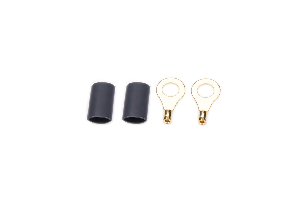 Connecteur à anneau 1/4 po 18-22 AWG avec paire thermorétractable