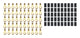 Cosse à œil 1/4 po 10-12 GA avec gaine thermorétractable
