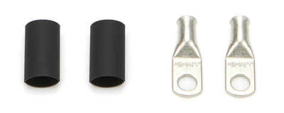 Cosse électrique 8 AWG trou 1/4 po avec gaine thermorétractable