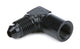 Aluminium 90 Femelle 1/8in NPT vers Mâle -4AN