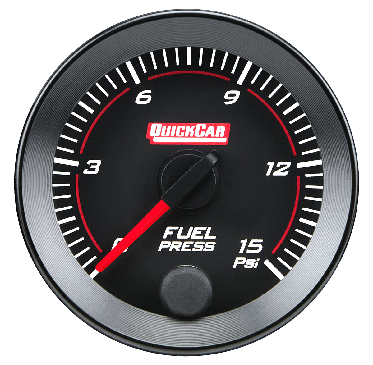 RedLine Manomètre 2-1/16 po Pression carburant 0-15 psi