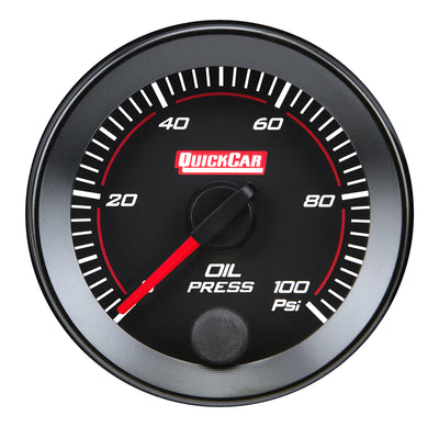 RedLine Manomètre 2-1/16 po Pression d'huile 0-100 psi