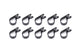 Adel Line Clamps Nylon 1/2in 10pk