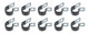 Alum Line Clamp 5/8in 10pk