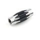 3/4 Aluminum Scalloped Tube 4in