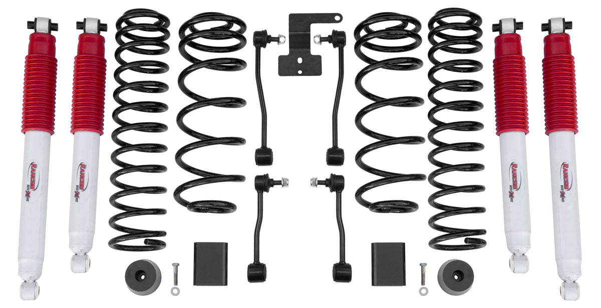 18-   Kit de suspension rehausse 3 po Jeep Wrangler JL