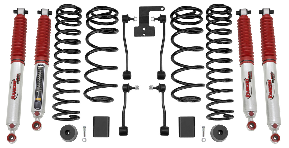 18- Kit de suspension réhausse de 3 pouces pour Jeep Wrangler JL