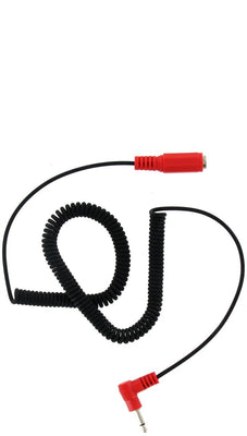 Câble adaptateur spirale mâle 3,5 mm vers femelle 3,5 mm