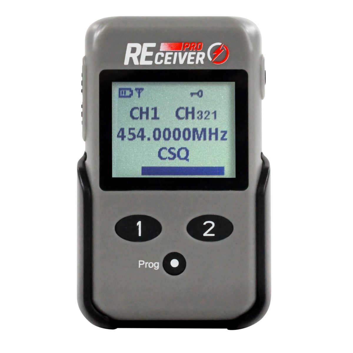 Récepteur radio PRO UHF 450-470MHZ 2 canaux