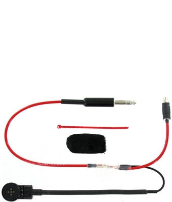 Kit Casque Perche Flexible Std avec Cordon Droit