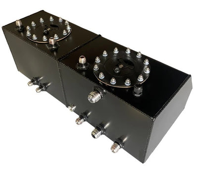 Réservoir de carburant 4 gal aluminium et Refroidisseur de carburant noir