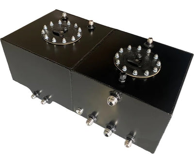 Réservoir de carburant 5 gal en alu et refroidisseur de carburant noir