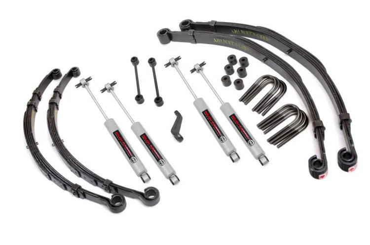 Kit de rehaussement 4 po Jeep CJ 76-81