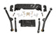 Kit de suspension Jeep à bras longs 4-6 pouces