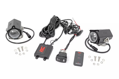 Kit éclairage Laser Whip RGBW double
