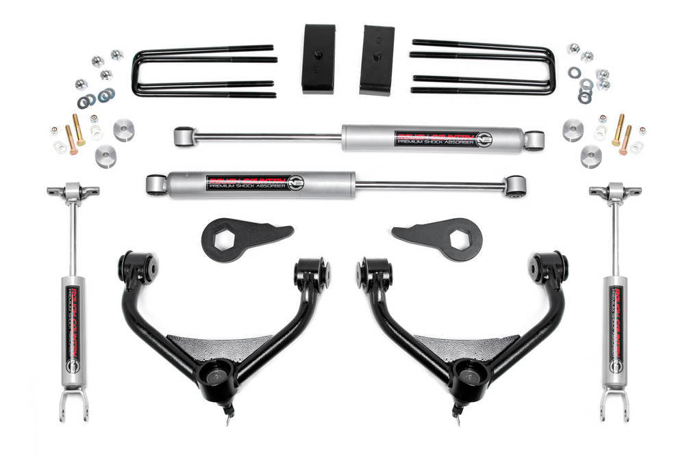 Kit de suspension rehaussée de 3,5 po pour camionnette GM 2500, modèles 11-17