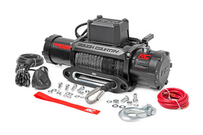 Treuil électrique à câble synthétique Pro Series 9500lb