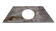 Plaque de support inférieure avec trou de 2,29 po de diamètre