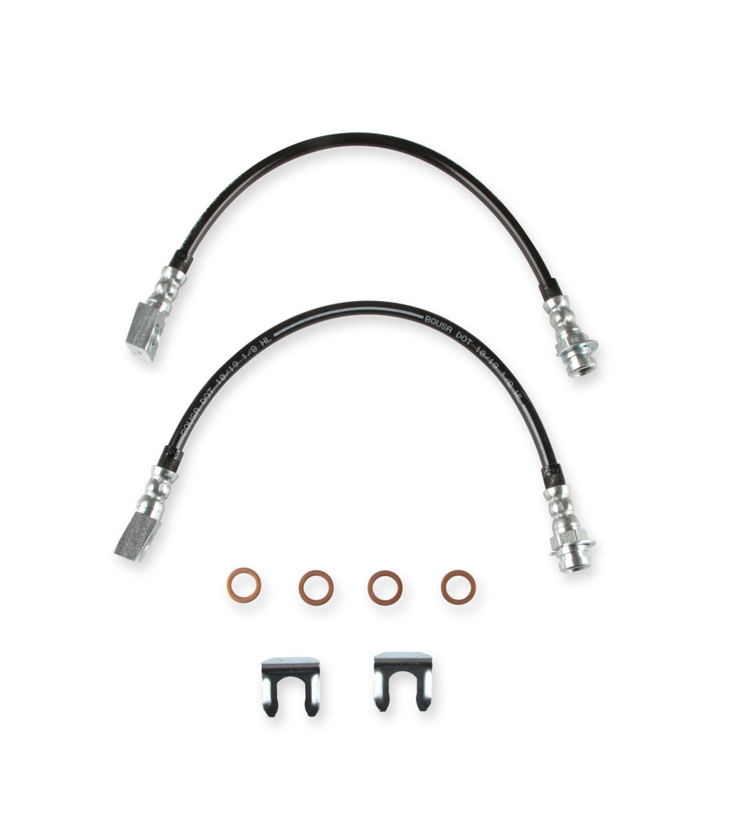 Kit de durites de frein avant en acier inoxydable