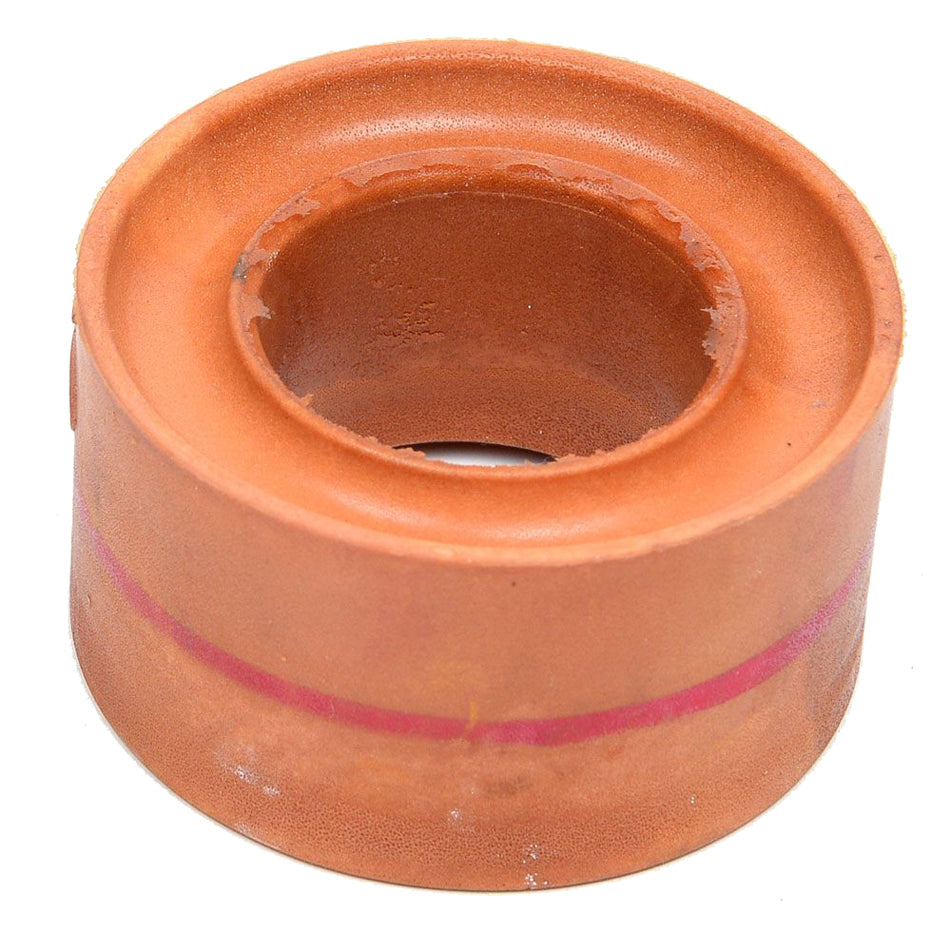 Caoutchouc de ressort 5 po dia. 1,75 po haut rouge