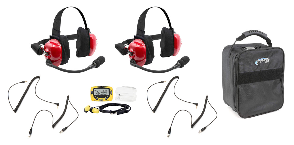 Casque Intercom Red Linkable Fan