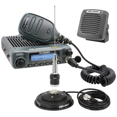 Kit radio mobile GMRS Rambler G4 avec haut-parleur externe